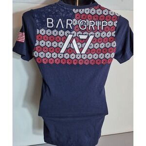 A7 Strongwear Bar Grip Womens Fitness Powerlifting Shirt M Patriotic Colors